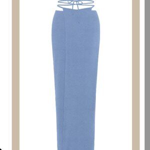 NWT JADE SWIM Avi Skirt in Peri Color Matt Size L